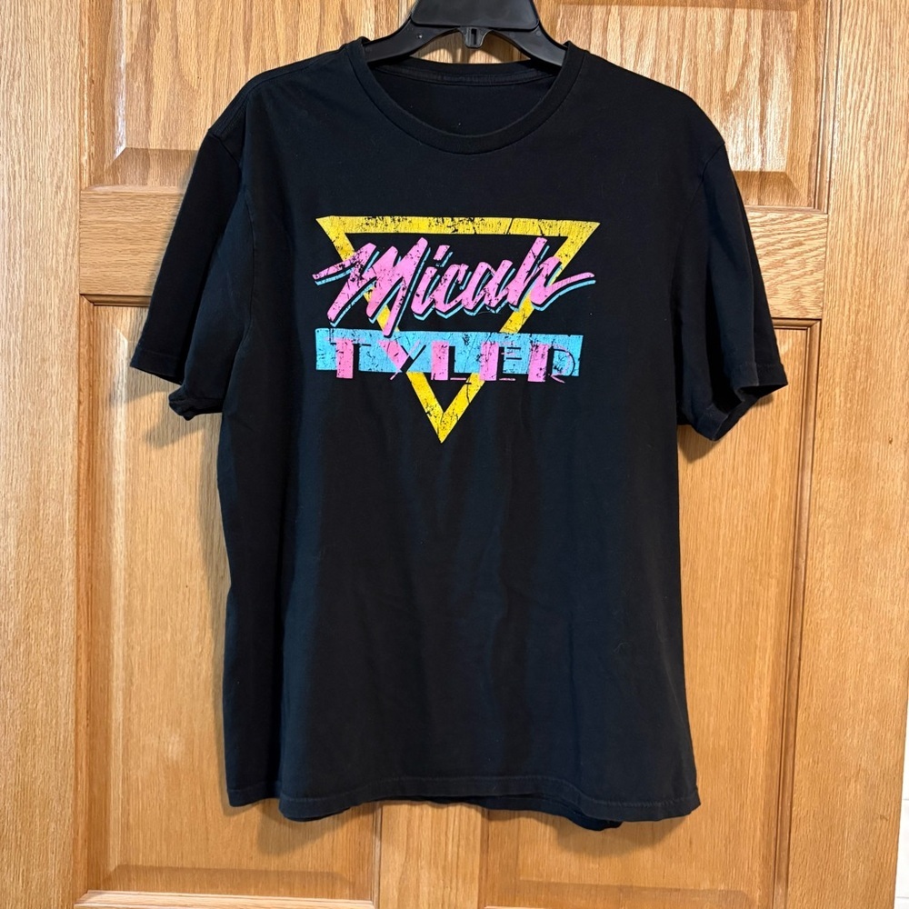 Vintage 80’s MICAH TYLER Christian Pop Artist Graphic T-Shirt Tee Men’s L Large